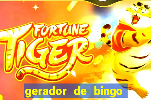 gerador de bingo cha de bebe